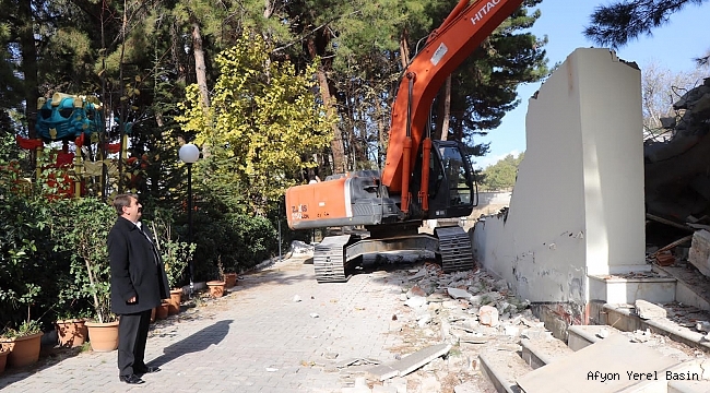 Suçıkan Park tesislerimizde çalışmalar devam ediyor