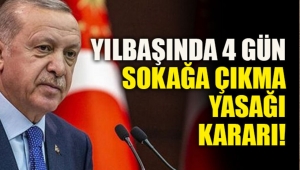 YASAK PERŞEMBE SAAT 21.00’DA BAŞLAYACAK.!