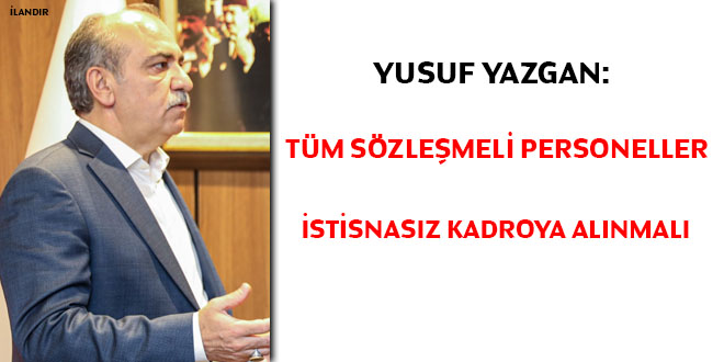 Yazgan: