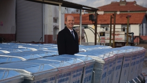 90 Adet Çöp Konteyneri Şuhut'a Hayırlı Uğurlu Olsun!