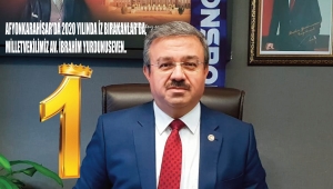 AFYONKARAHİSAR'DA 2020 YILINDA İZ BIRAKANLAR'DA, MİLLETVEKİLİMİZ AV. İBRAHİM YURDUNUSEVEN..