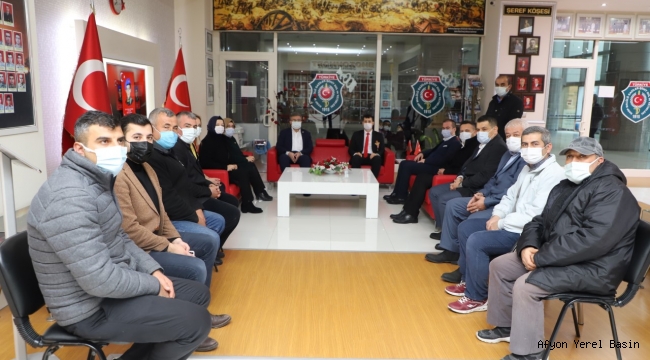 AK PARTİ’DEN ESNAF, STK VE EMNİYET TEŞKİLATINA DESTEK ZİYARETİ