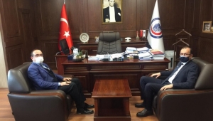 BAŞKAN ÇÖL AFYONKARAHİSAR’DA TEMASLARDA BULUNDU