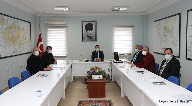 Başkan Sarı, Dinar OSB toplantısına katıldı