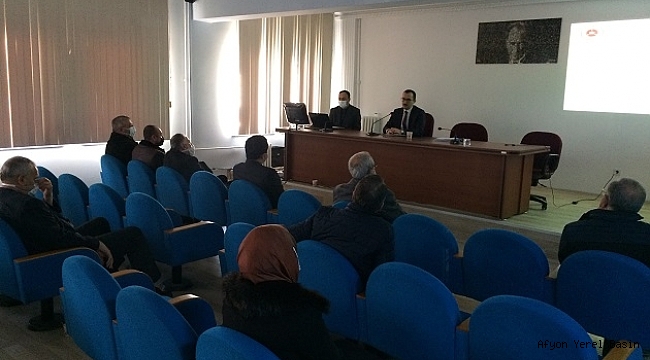Dinar'da Yeni Yılın İlk Koruma Toplantısı