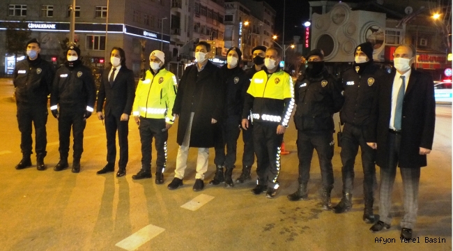 EMNİYET MÜDÜRÜ MESLEKTAŞLARINA MORAL ZİYARETİNDE BULUNDU..