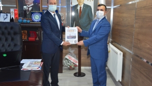 Erkan Tanyeri Başkan Recep Bozkurt’u Ziyaret Etti