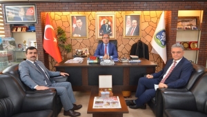 İL NÜFUS MÜDÜRÜNDEN BAŞKAN MUSTAFA ÇÖL’E ZİYARET