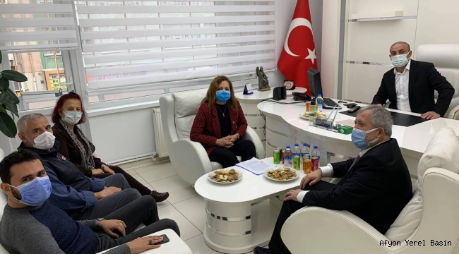 Milletvekili Köksal, oda başkanlarını dinledi