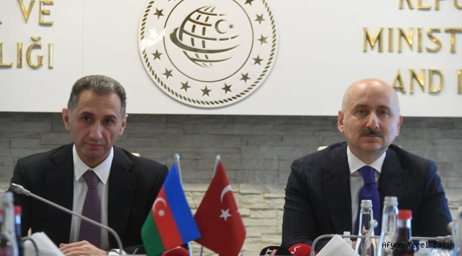 AZERBAYCAN İLE TÜRKİYE ARASINDA ULAŞTIRMA VE HABERLEŞME ALANLARINDA İŞBİRLİĞİ ADIMI