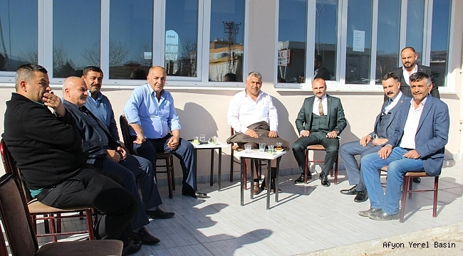 Dinar Esnaf Odasından Başkan Bayram Ceylan’a ziyaret