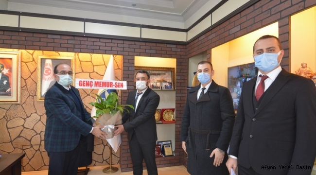 GENÇ MEMUR SENDİKASINDAN BAŞKAN MUSTAFA ÇÖL’E ZİYARET