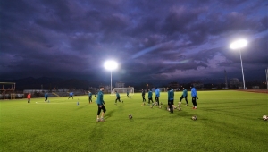 İLÇE ŞEHİR STADYUMUNDA GECE İDMANI YAPILDI