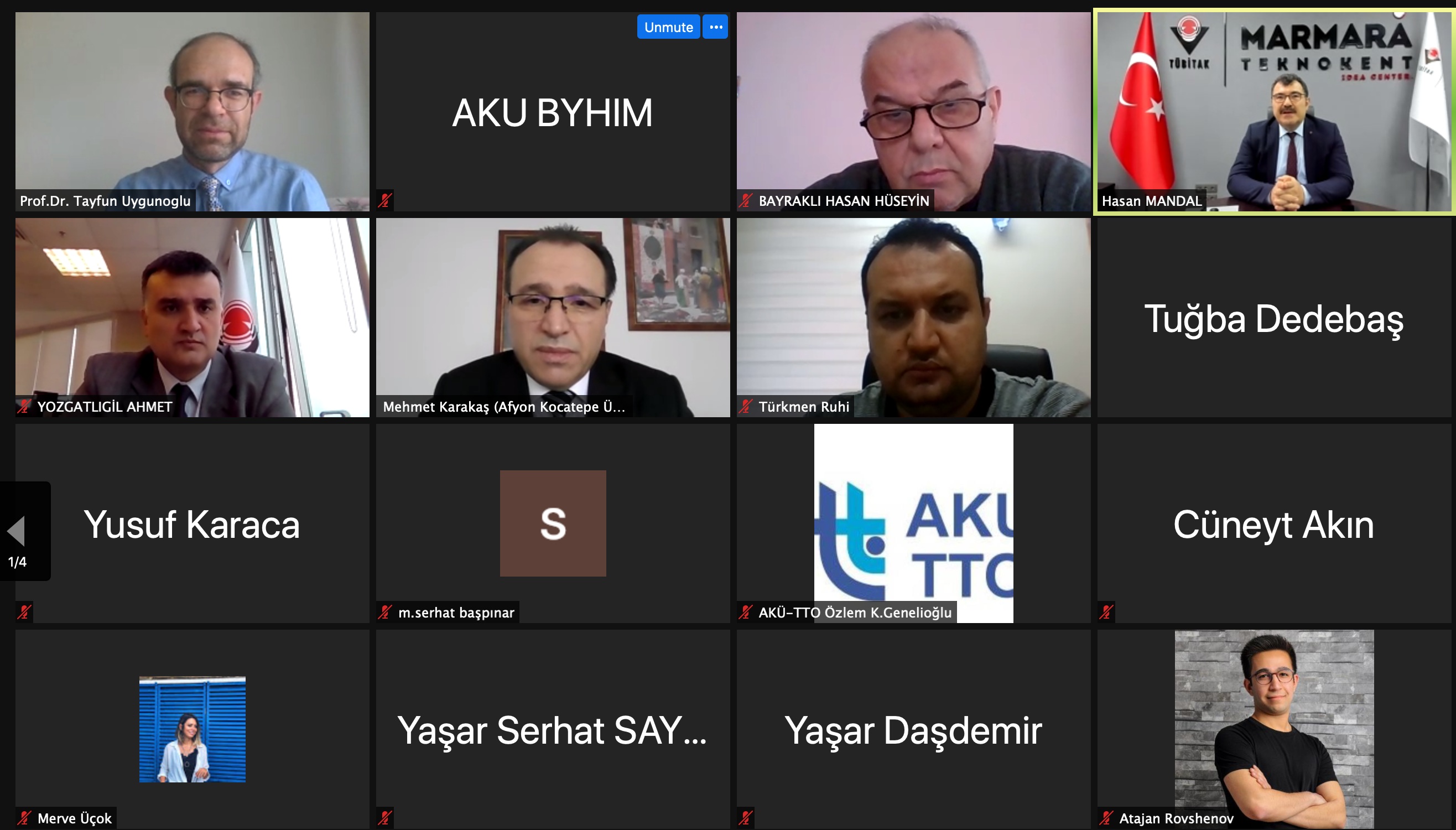 Mühendislik Alanında TÜBİTAK 1001 AR-GE Projesi Hazırlama Eğitimi Programı Başladı