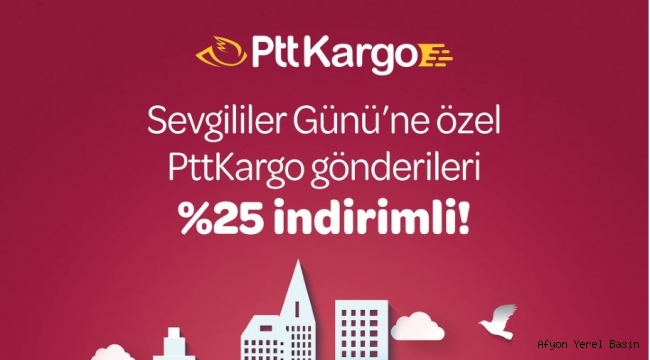 PTT’DEN SEVGİLİLER GÜNÜ’NE ÖZEL İNDİRİM