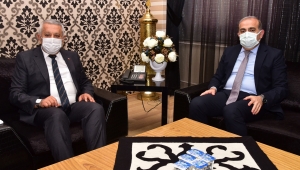 SOSYAL GÜVENLİK KURUMU BAŞKANI YILMAZ´DAN ZİYARET