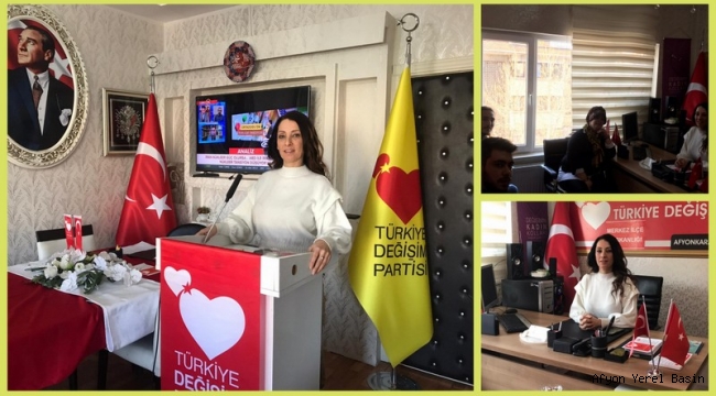 TDP Merkez İlçe Başkanı Sonugür, göreve başladı