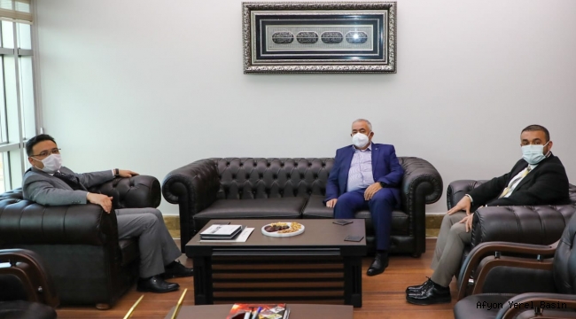 VALİ ÇİÇEK'DEN SAYIN A.Ş' YE ZİYARET..