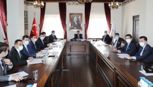 Vali Gökmen Çiçek Kaymakamlarla Toplantı Yaptı