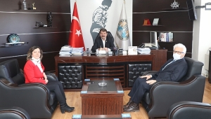 Vergi Dairesi’nden Başkan Sarı’ya iade-i ziyaret