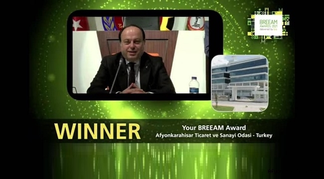 ATSO, YEŞİL BİNALAR ARASINDA DÜNYA BİRİNCİSİ OLDU