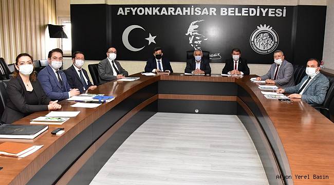 BAŞKAN ÇÖL ÇEVRE HİZMET BİRLİĞİ ENCÜMEN TOPLANTISINA KATILDI