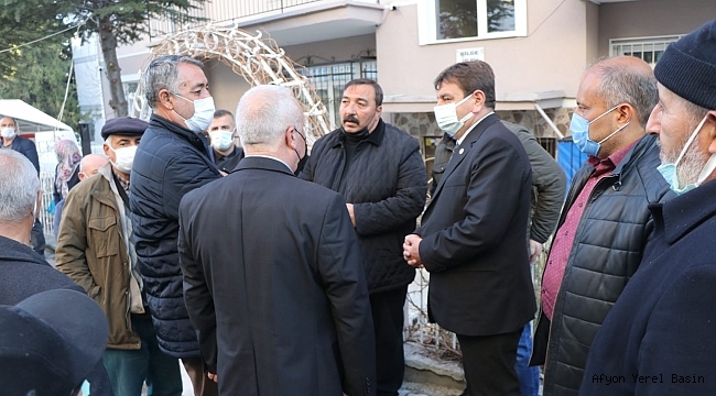 Başkan Sarı, Şehidimiz Gökhan Uysal'ın Ailesini Yalnız Bırakmadı