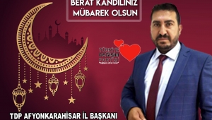 Başkan Uysal'dan Berat Kandili mesajı