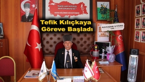 Dinar'da Gazi Tefik Kılıçkaya Yeni Görevine Başladı