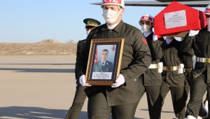 Şehit Ast. Kd. Çvş. Şükrü Karadirek Dualarla Ebediyete Uğurlandı
