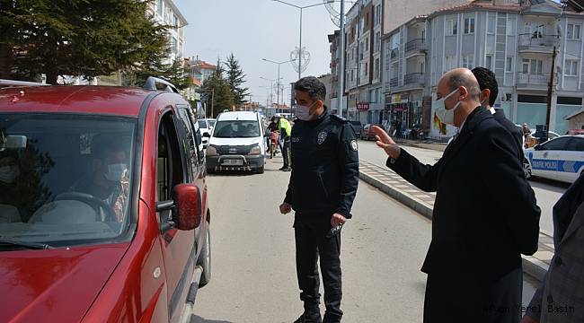 Şuhut’ta Kırmızı Çizgi Uygulaması