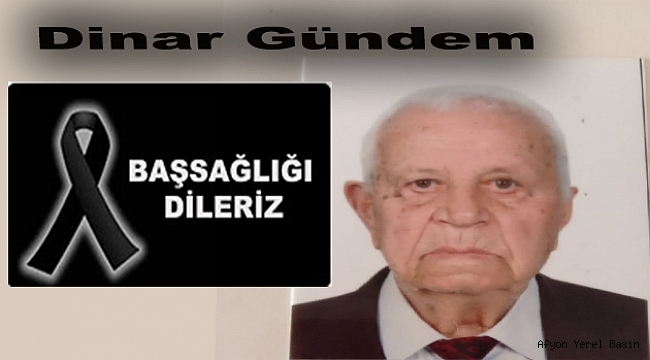 TCDD Emekli Memuru Ahmet Çemrek Vefat Etti