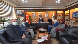 TÜGVA AFYONKARAHİSAR İL TEMSİLCİLİĞİNDEN BAŞKAN ÇÖL’E ZİYARET