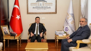 Vali Gökmen Çiçek Diyanet İşleri Başkan Yardımcısı Burhan İşliyen’i Ağırladı