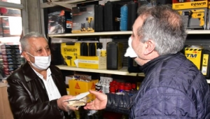 ZEYBEK BAŞKAN´DAN SANAYİ ESNAFINA KANDİL ZİYARETİ