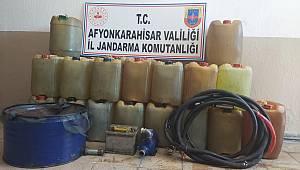 Afyon'da sahte akaryakıt operasyonu yapıldı 