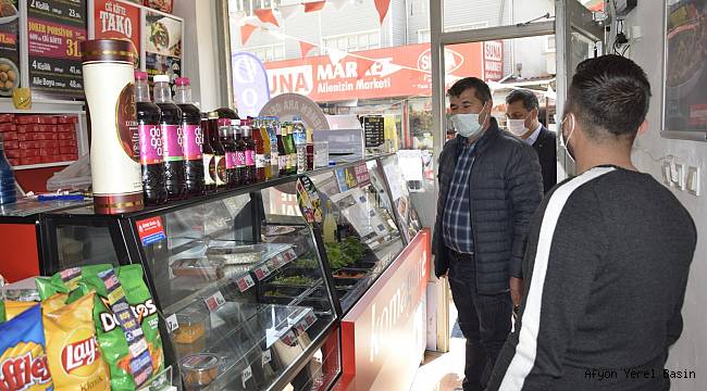 Başkan Atlı Esnafları Ziyaret Etti