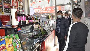 Başkan Atlı Esnafları Ziyaret Etti