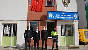 Başkan Bozkurt’tan Şuhut Emniyet Amirliğine Polis Haftası Ziyareti