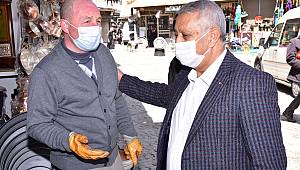 BAŞKAN ZEYBEK ESNAF ZİYARETLERİNE DEVAM EDİYOR 