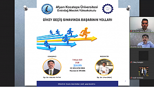 Dikey Geçiş Sınavında Başarının Yolları Anlatıldı..