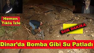  Dinar'da Bomba Gibi Su Patladı