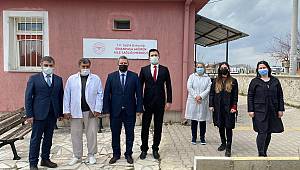 Dr.Şükrü Boz Aile Sağlığı Merkezlerine ziyaretlerini sürdürüyor..