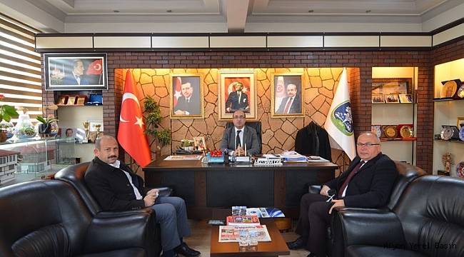 GENÇLİK VE SPOR İL MÜDÜRÜNDEN BAŞKAN ÇÖL’E ZİYARET