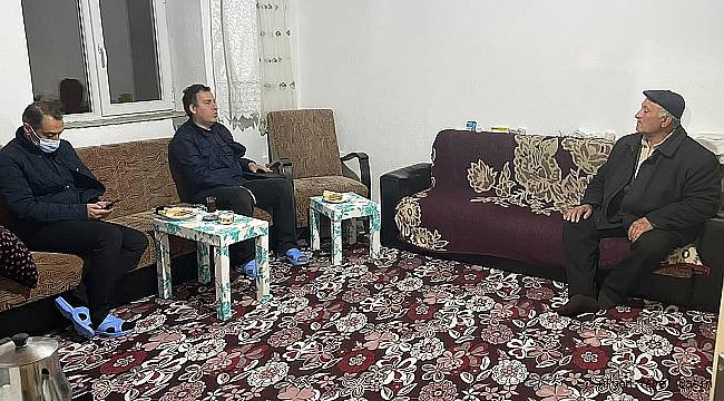 KAYMAKAM KAPANKAYA'DAN ŞEHİT AİLESİNE ZİYARET