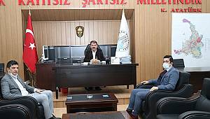  OEDAŞ Yeni İl Müdürü Demir’den Başkan Sarı’ya ziyaret