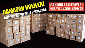 RAMAZAN KOLİLERİ İHTİYAÇ SAHİPLERİYLE BULUŞUYOR..