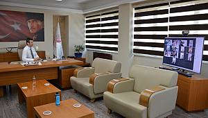 Sağlık İl Müdürü Korkmaz Başhekimler İle Toplantı düzenledi..