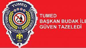 TUMED BAŞKAN BUDAK İLE GÜVEN TAZELEDİ