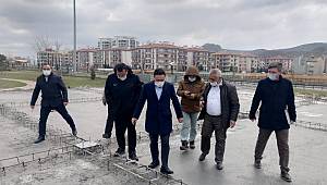 VALİ ÇİÇEK VE BAŞKAN ZEYBEK İNCELEMELERDE BULUNDU..